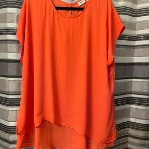 Orange hi low top 18/20